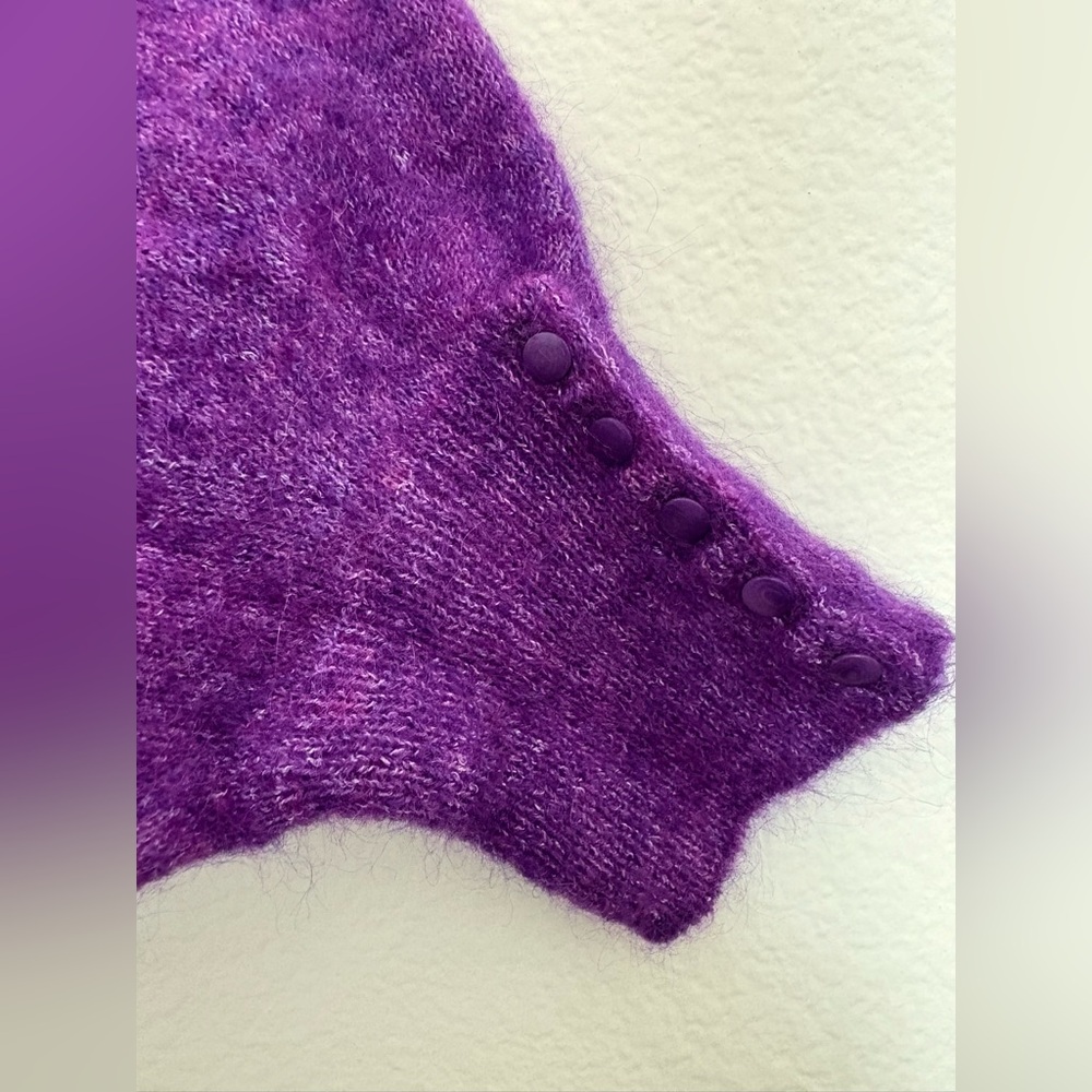 Sezane Louise Jumper - Purple XXXL - Picture 6 of 8